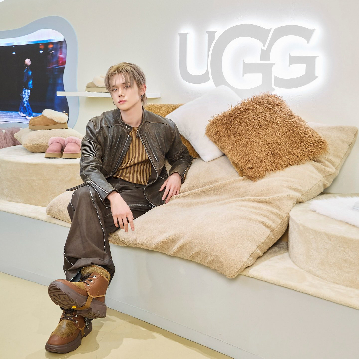 A moment captured by Yeonjun (TOMORROW X TOGETHER)'s fan