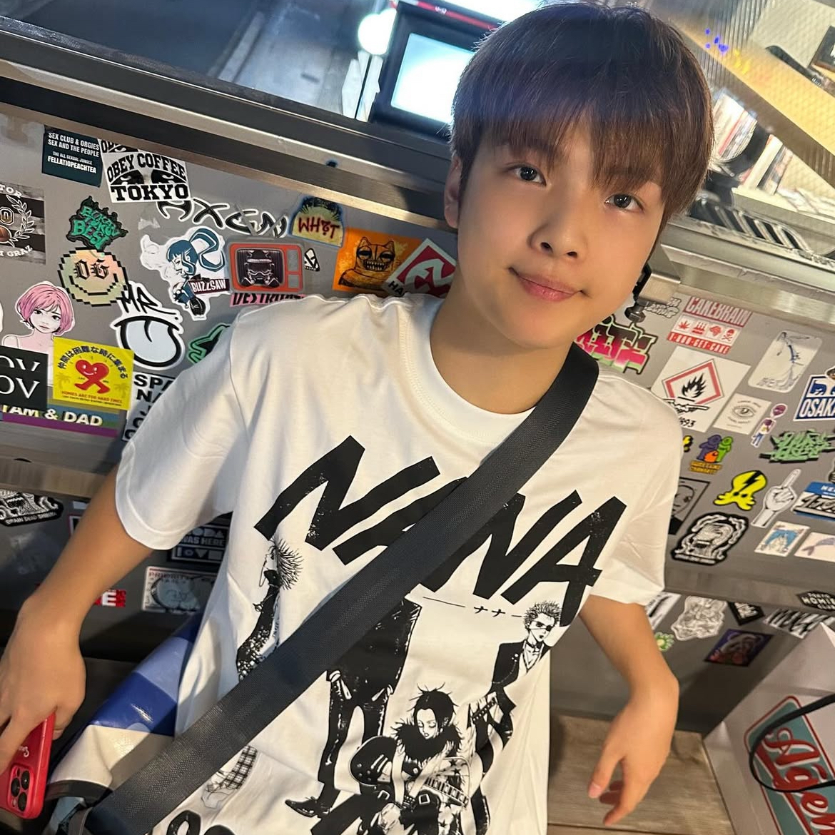 Recent activity shot of Choi JunSeong (GHOST9)