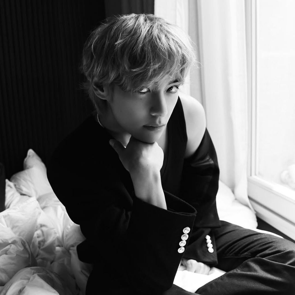 Recent activity shot of V (BTS)