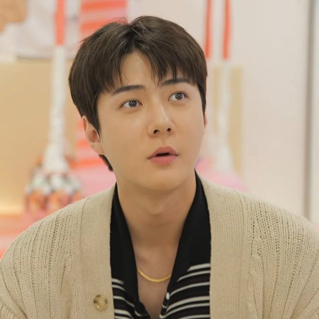 Recent activity shot of Sehun (EXO)