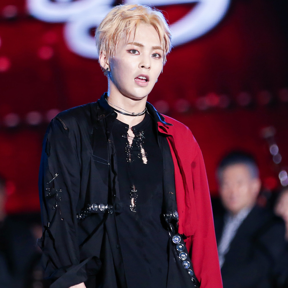 Recent activity shot of Xiumin (EXO)