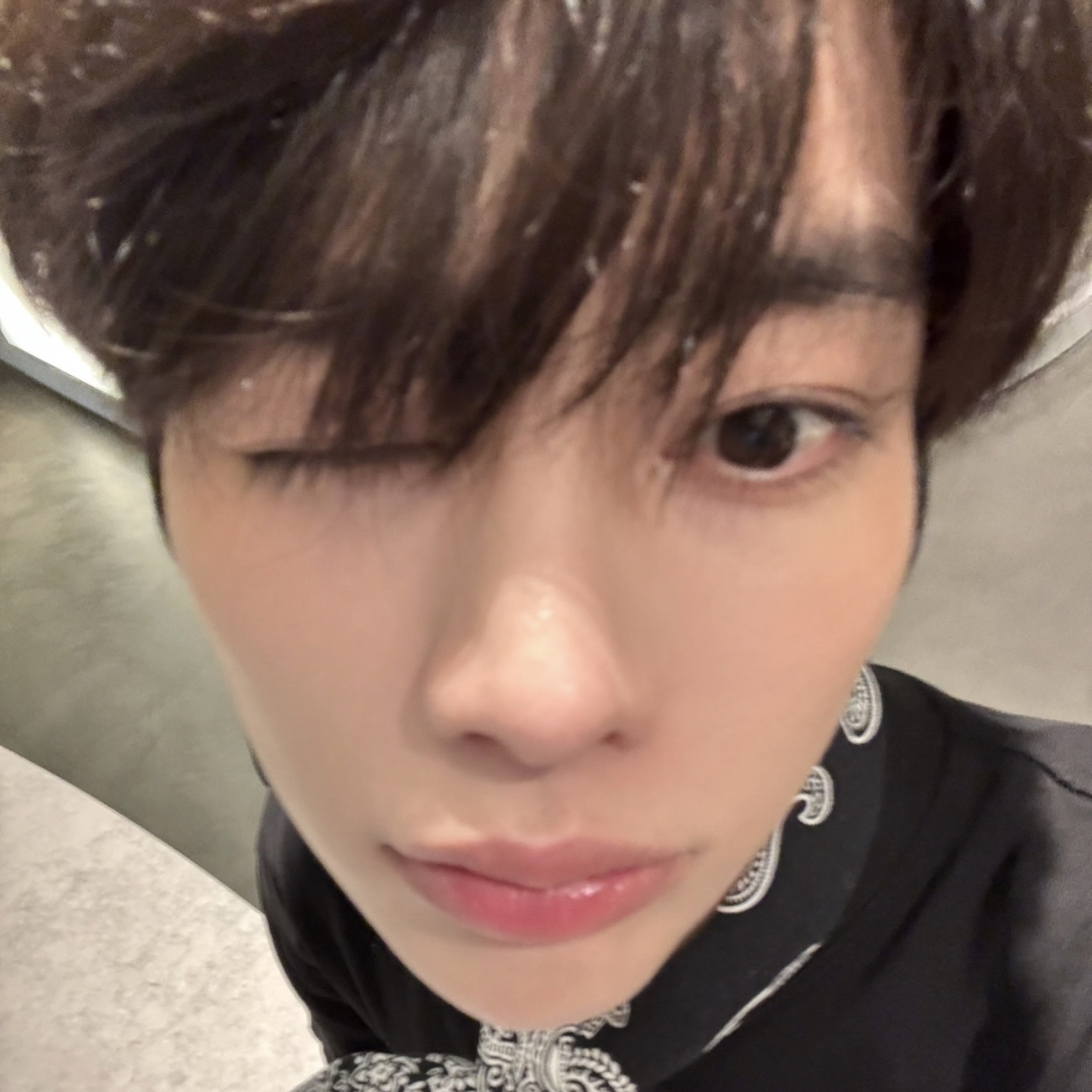 A moment captured by Hanbin (TEMPEST)'s fan