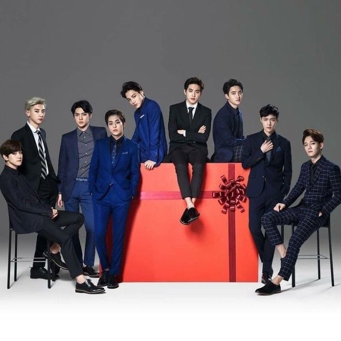 A moment captured by EXO's fan