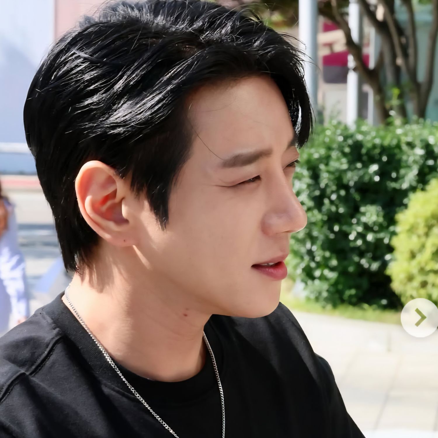 Behind-the-scenes cut of Hwang Chiyeol