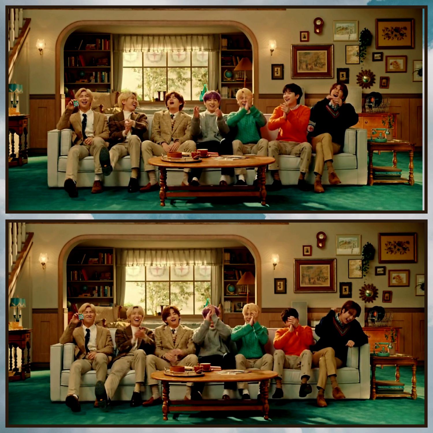 Foto aktivitas terbaru BTS