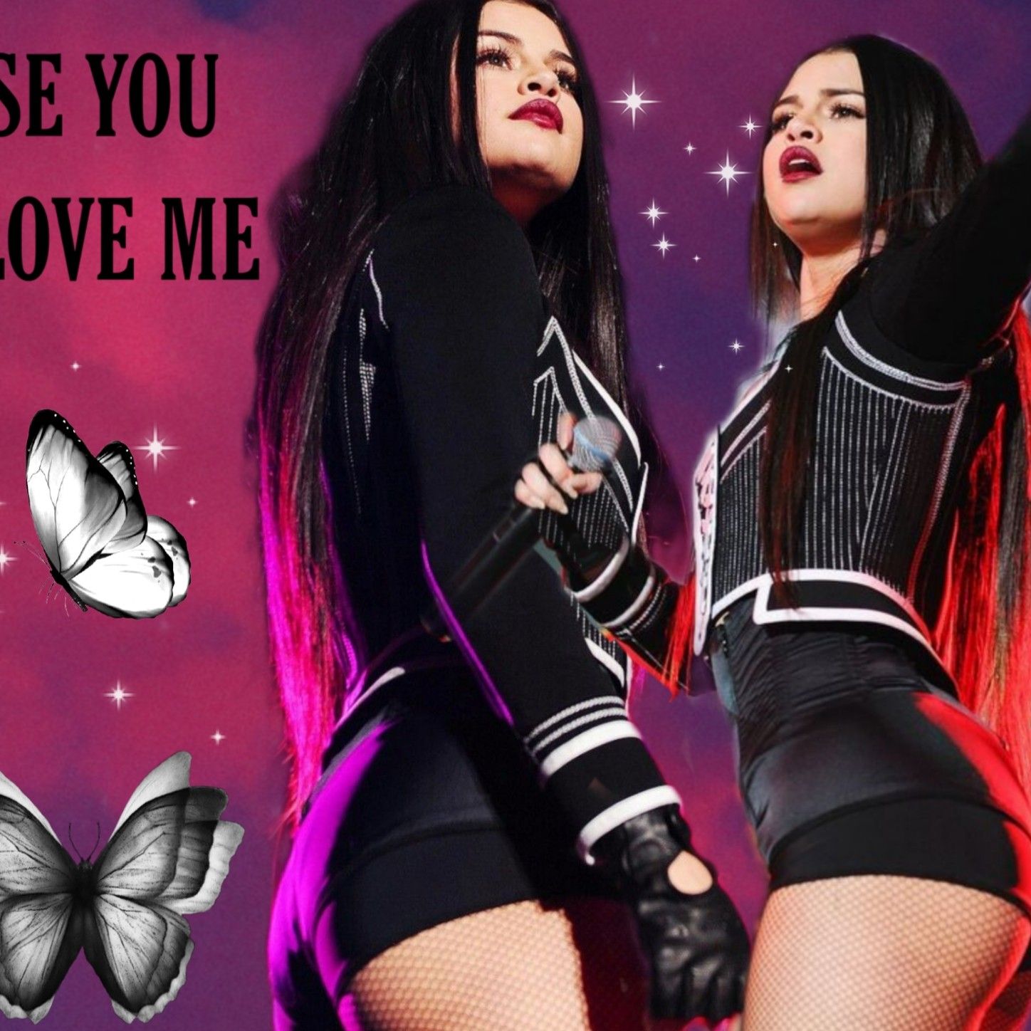 A moment captured by Selena Gomez's fan