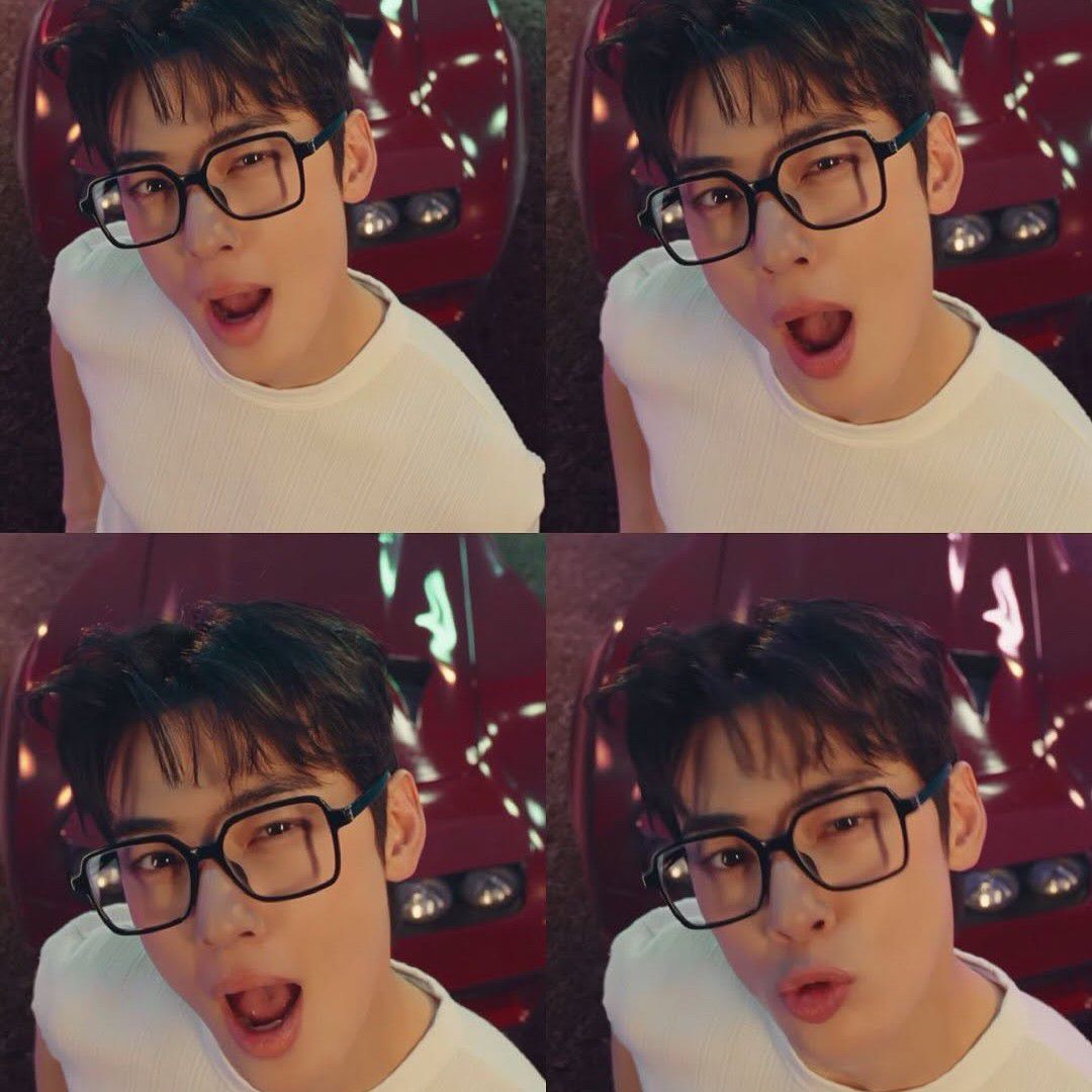 A moment captured by Eunwoo (ASTRO)'s fan