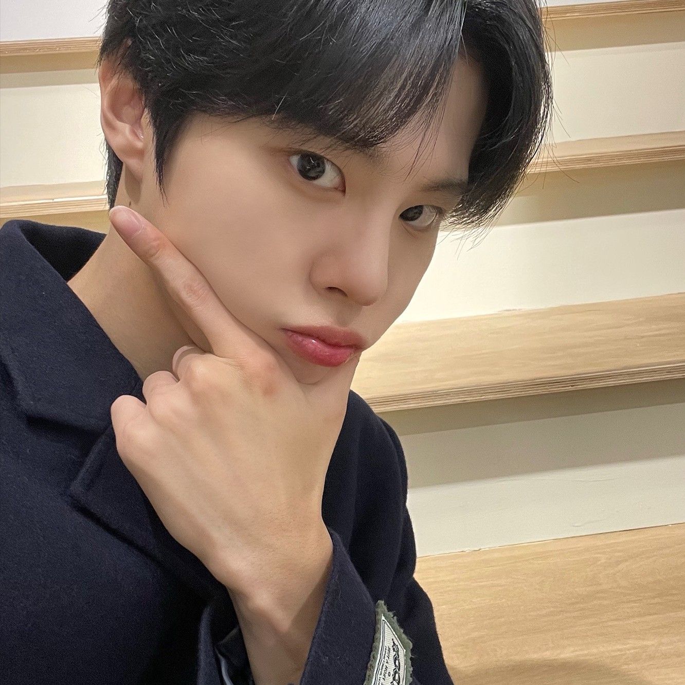 Recent activity shot of Kim Wooseok