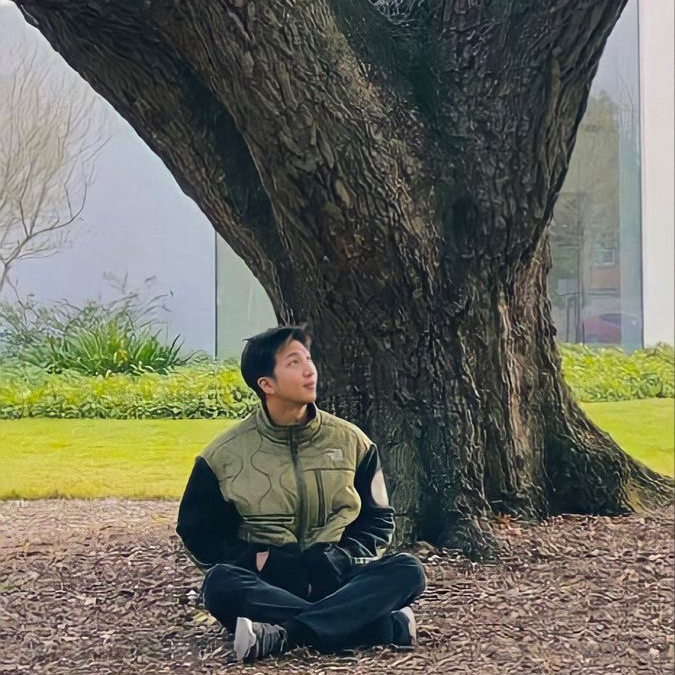Recent activity shot of RM (BTS)