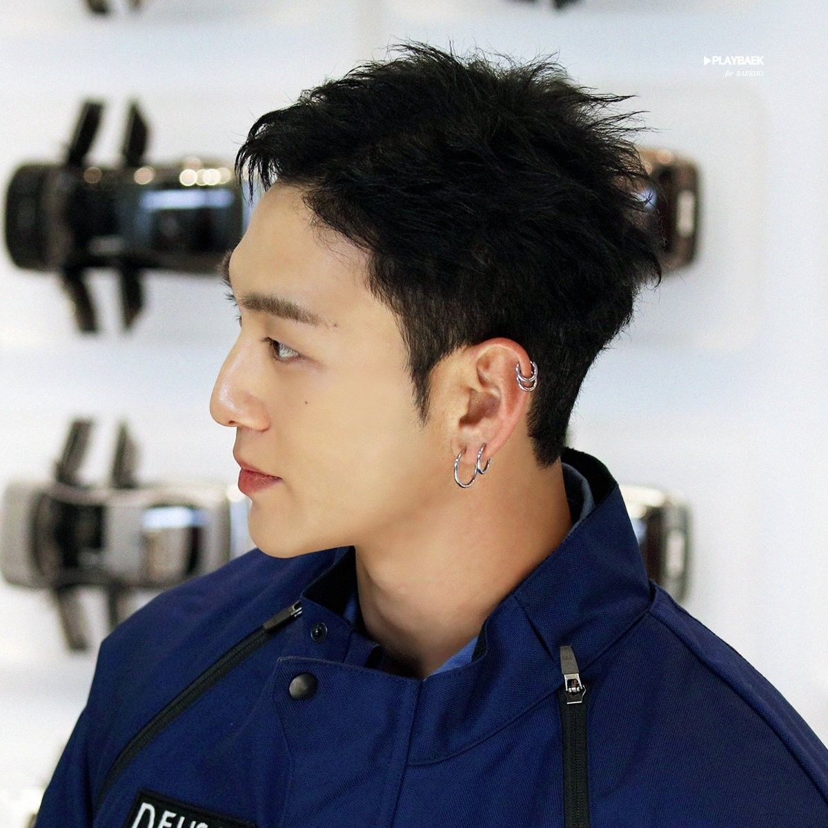 A moment captured by Baekho's fan