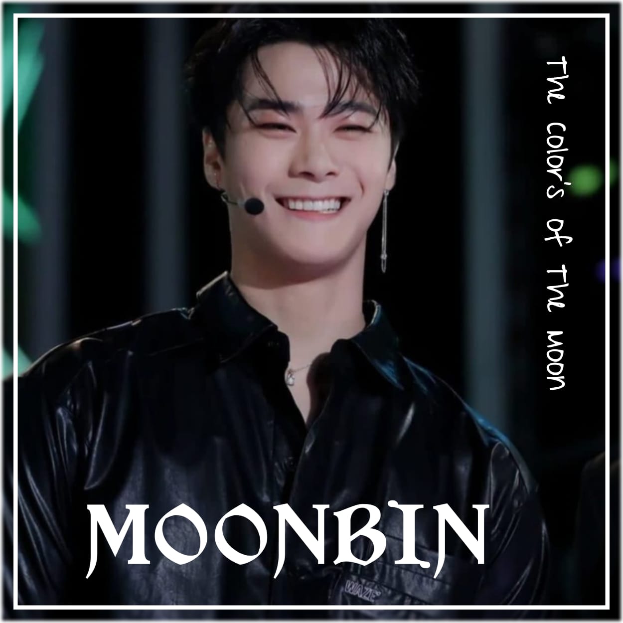 A moment captured by Moonbin (ASTRO)'s fan