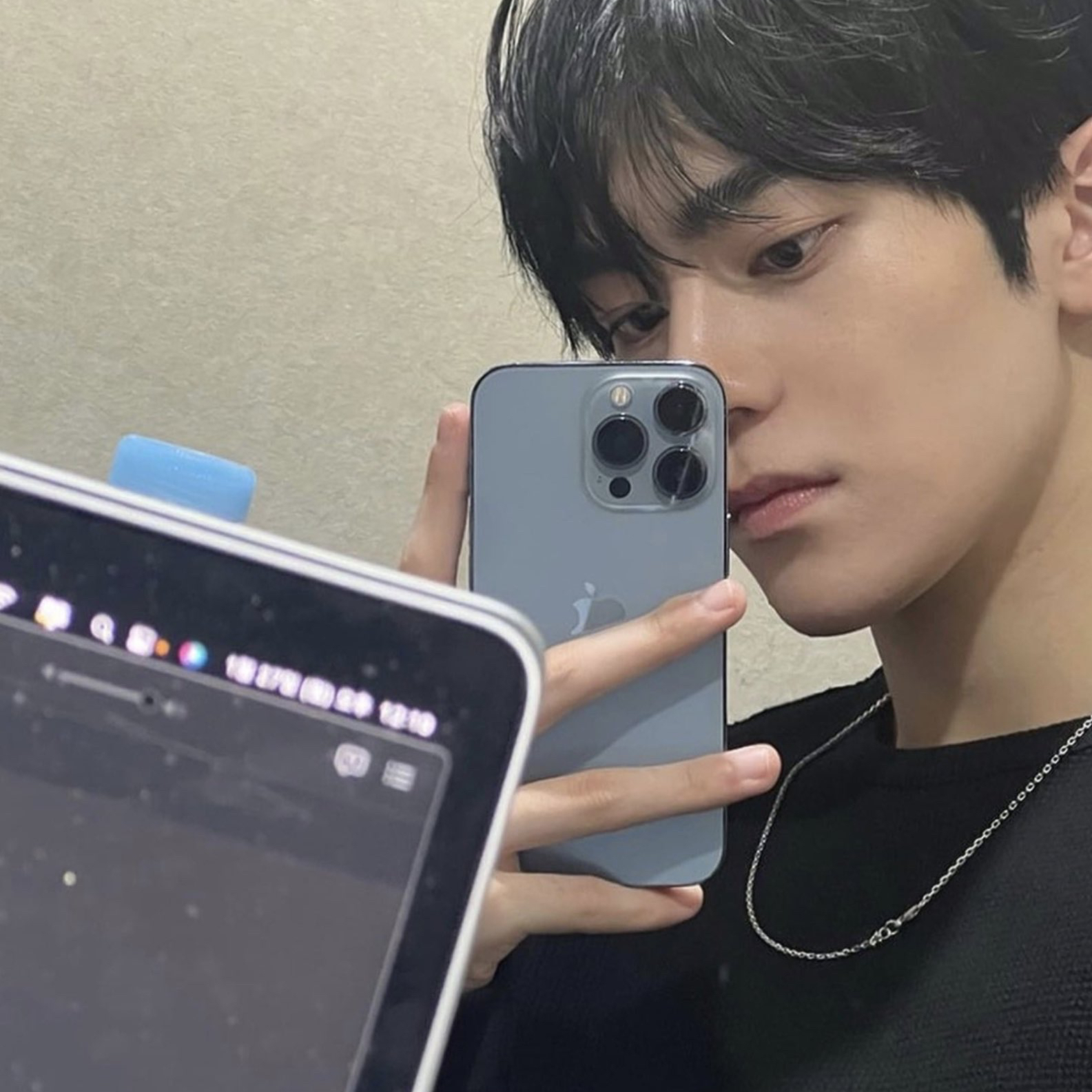 A moment captured by Park Donggyu's fan