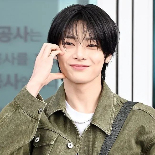 A moment captured by I.N (Stray Kids)'s fan