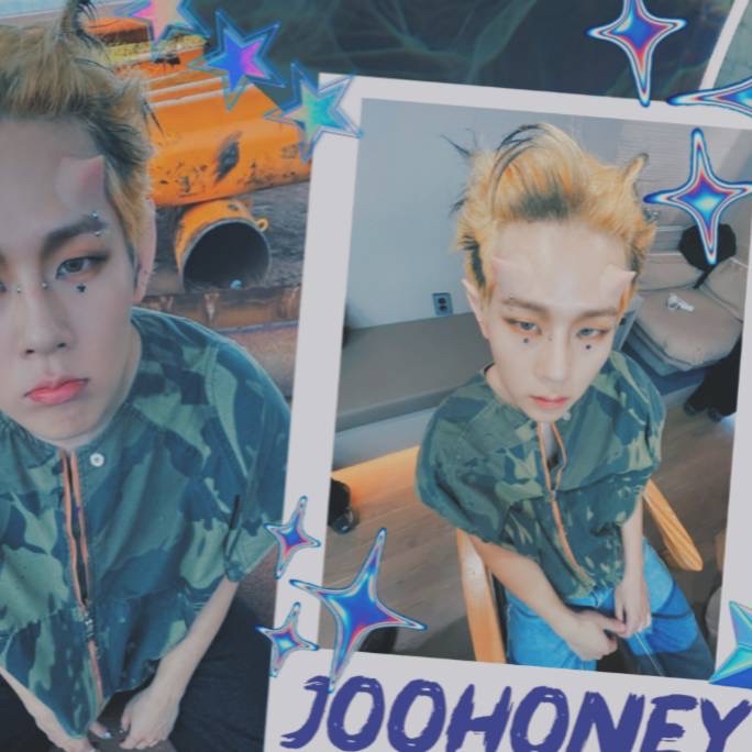 Recent activity shot of Joohoney (MONSTA X)