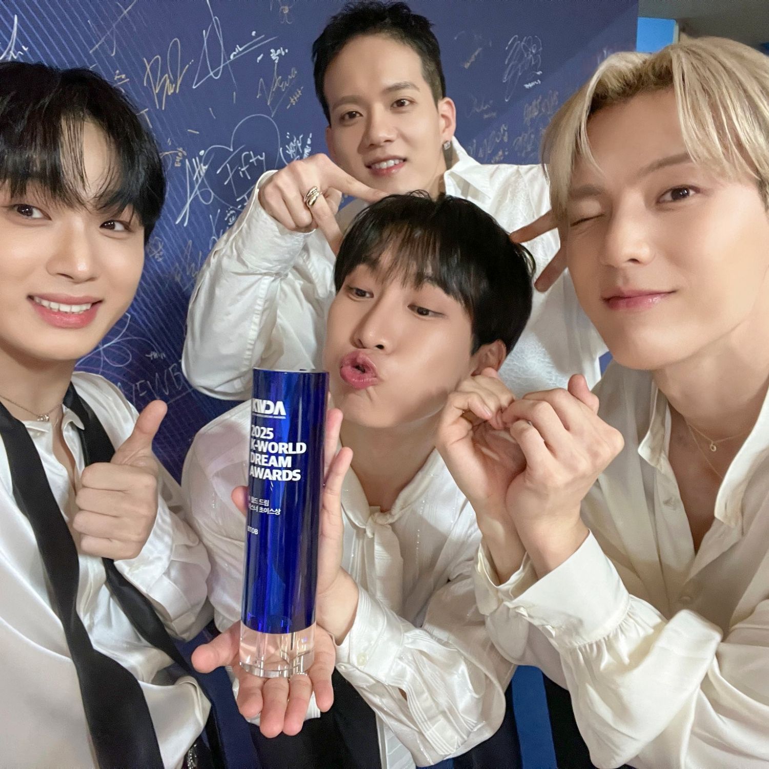 Recent activity shot of BTOB