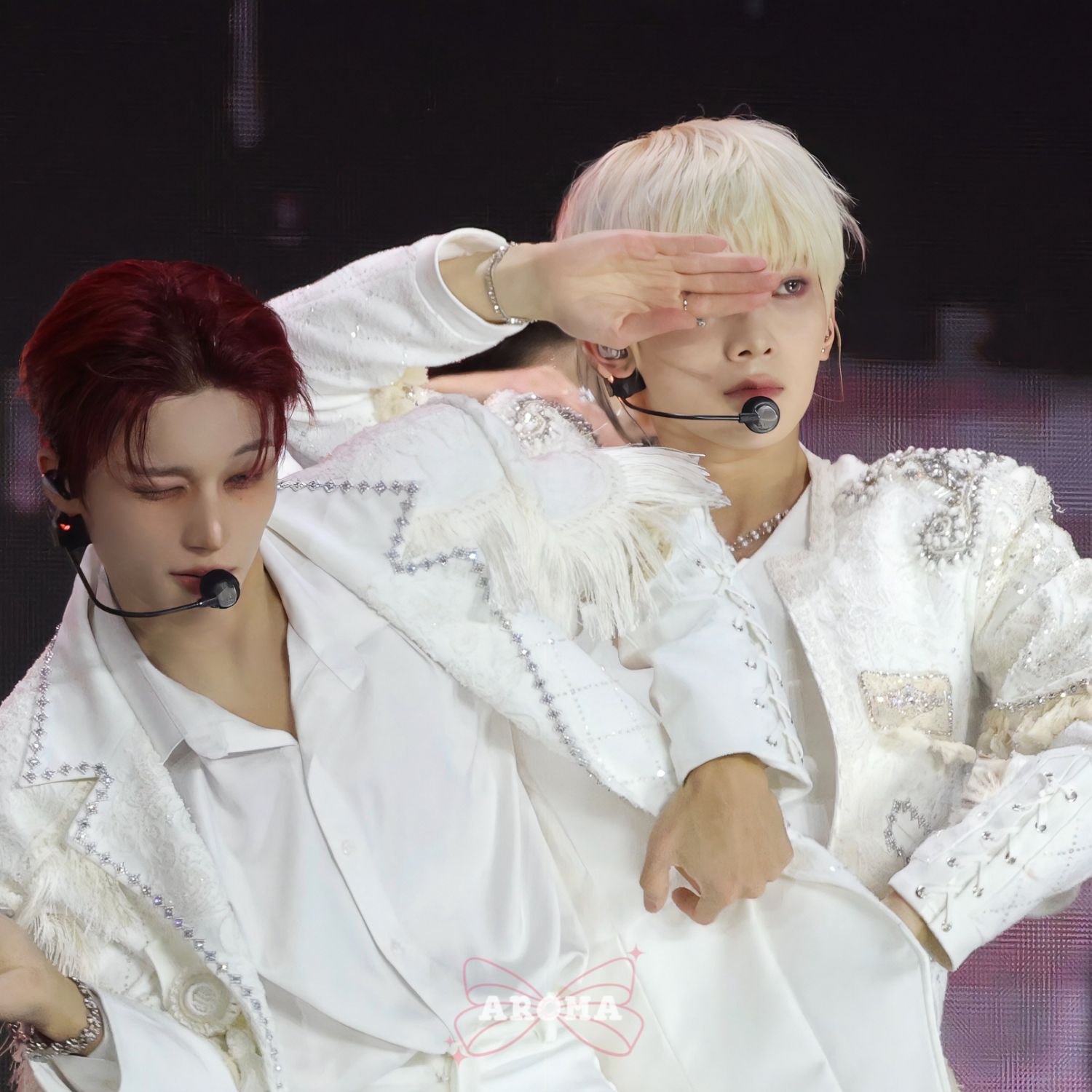 Recent activity shot of Yeosang (ATEEZ)