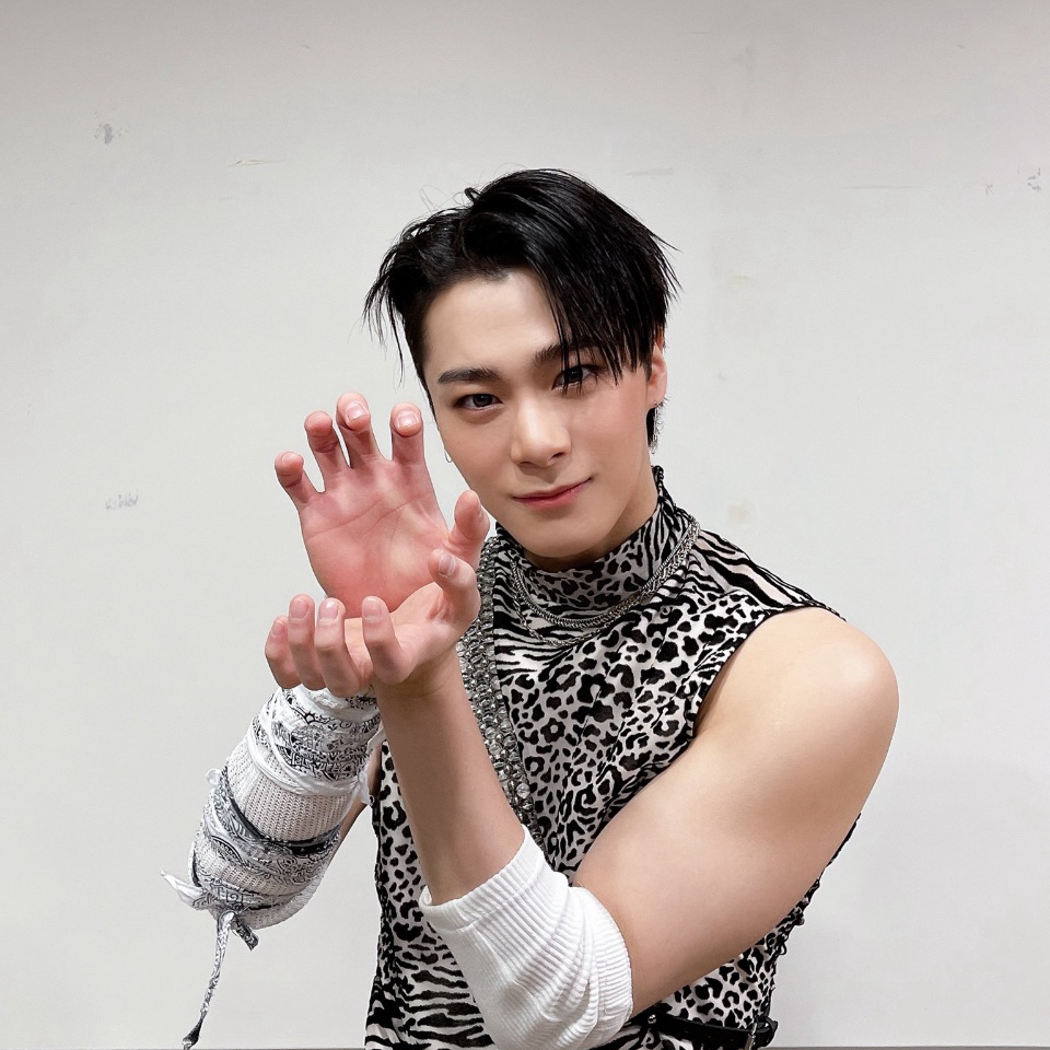 Recent activity shot of Moonbin (ASTRO)