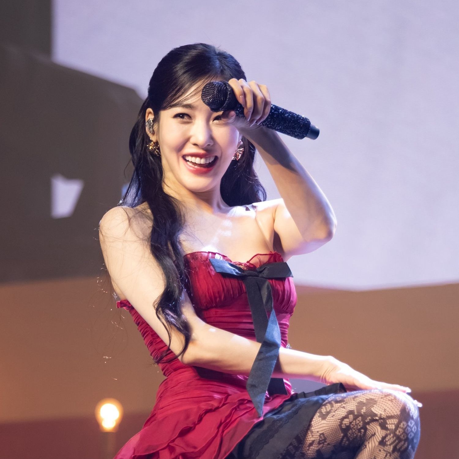 A moment captured by Tiffany Young (Girls' Generation)'s fan