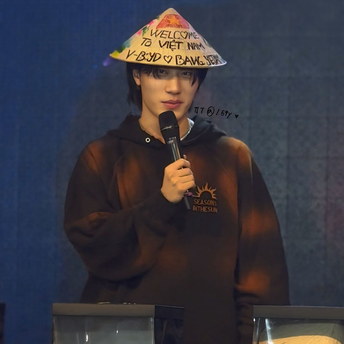 A moment captured by Bang Yedam's fan