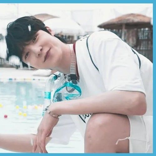 Behind-the-scenes cut of Yunho (ATEEZ)