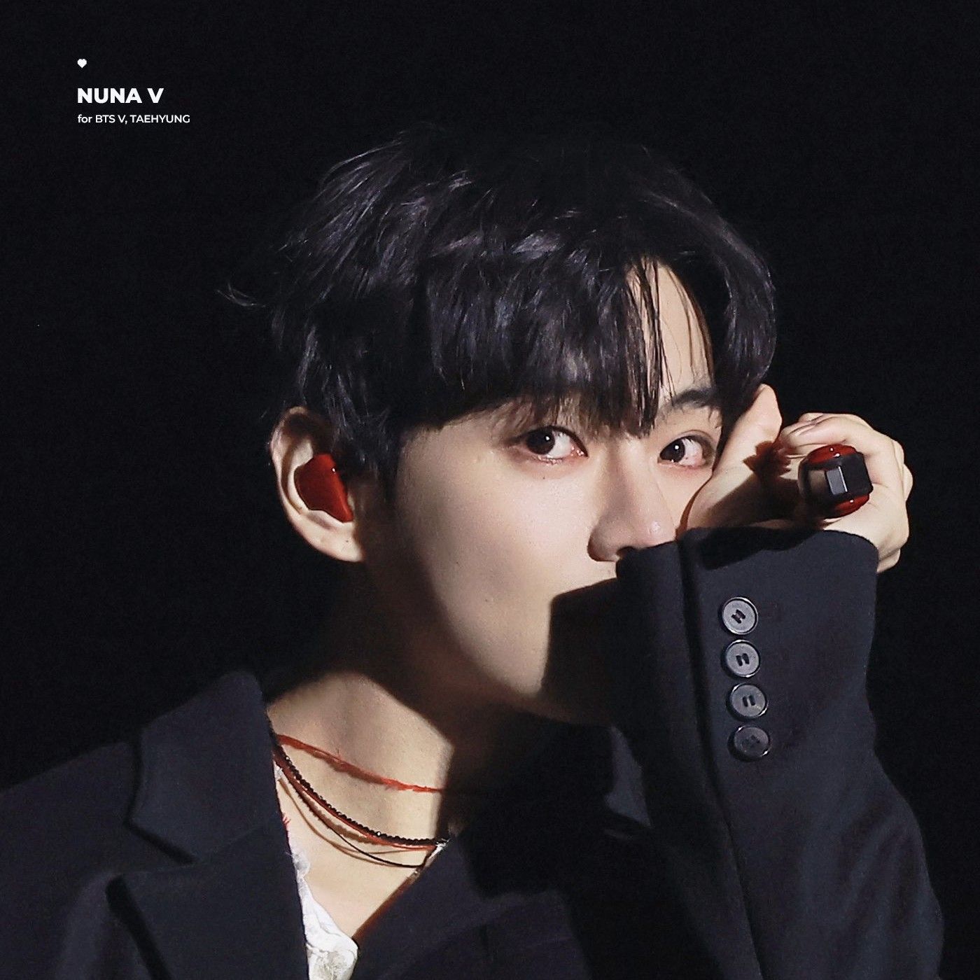 V (防弹少年团)粉丝拍下的瞬间