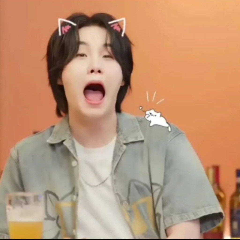 A moment captured by SUGA (BTS)'s fan