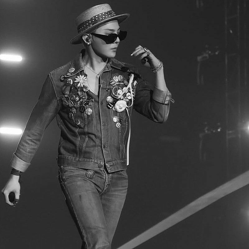 A moment captured by G-DRAGON (BIGBANG)'s fan