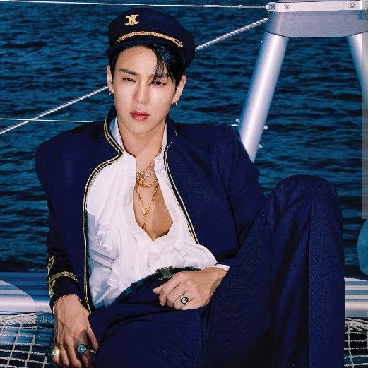 Recent activity shot of Shownu (MONSTA X)