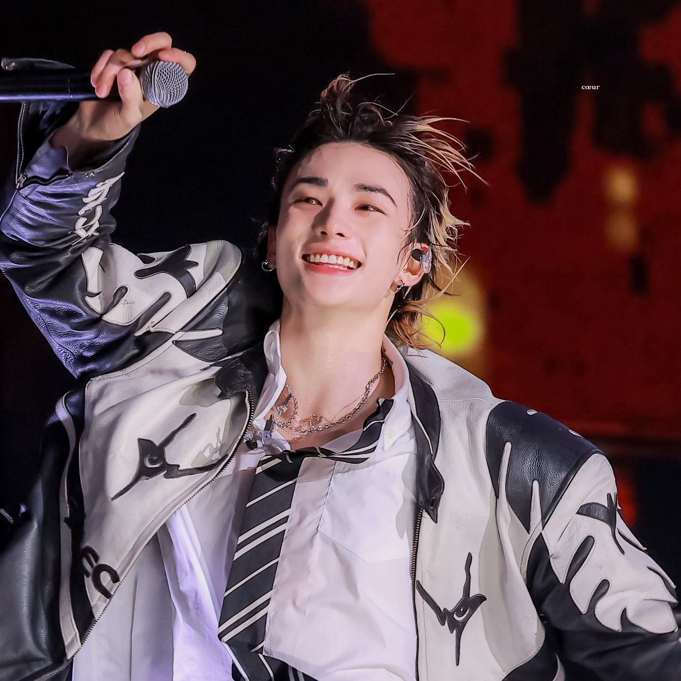 Behind-the-scenes cut of Hyunjin (Stray Kids)