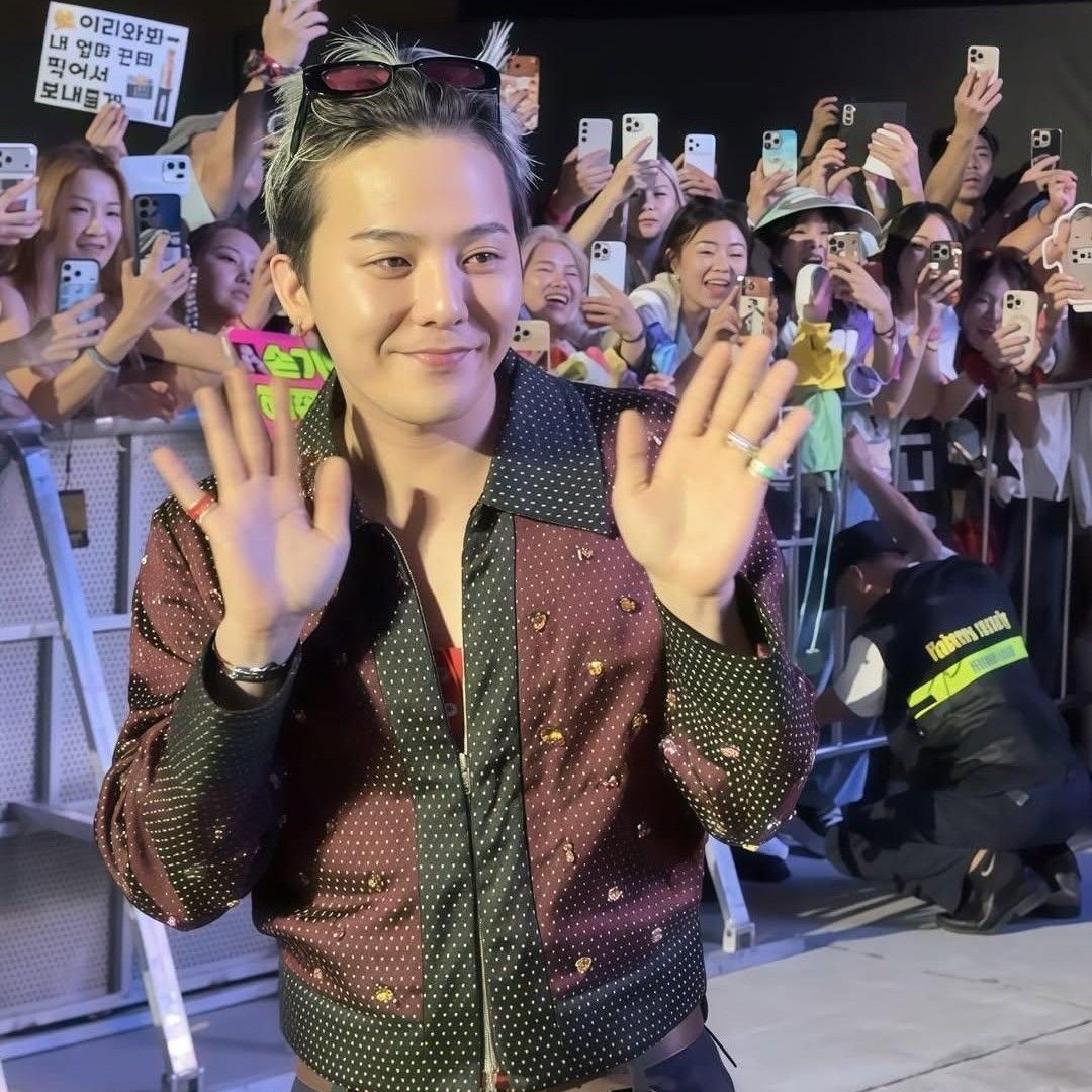 A moment captured by G-DRAGON (BIGBANG)'s fan