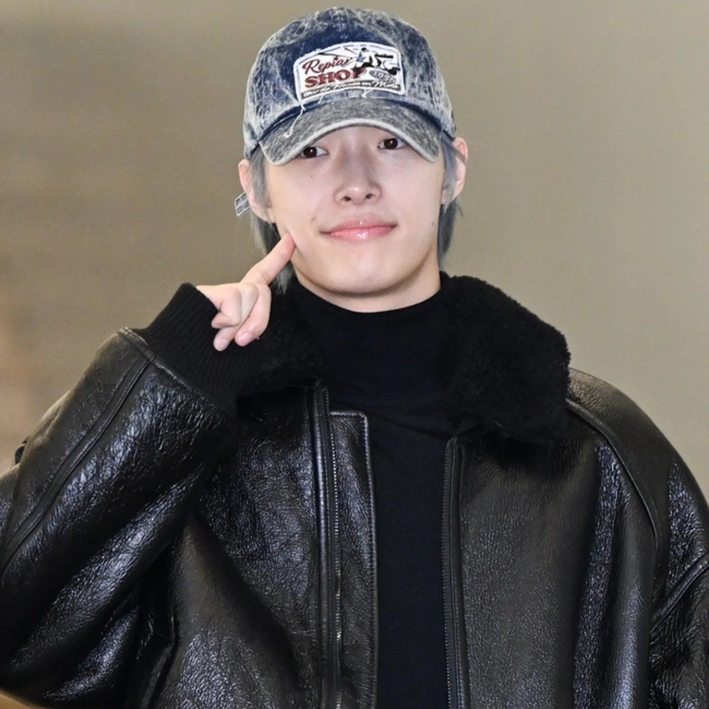 Recent activity shot of Mingi (ATEEZ)