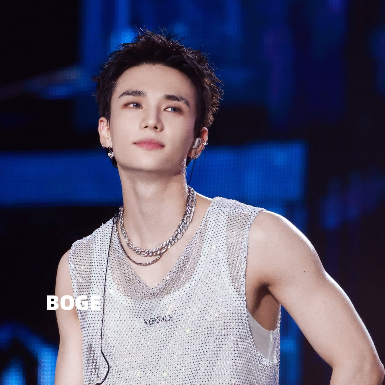 Recent activity shot of Hyunjin (Stray Kids)