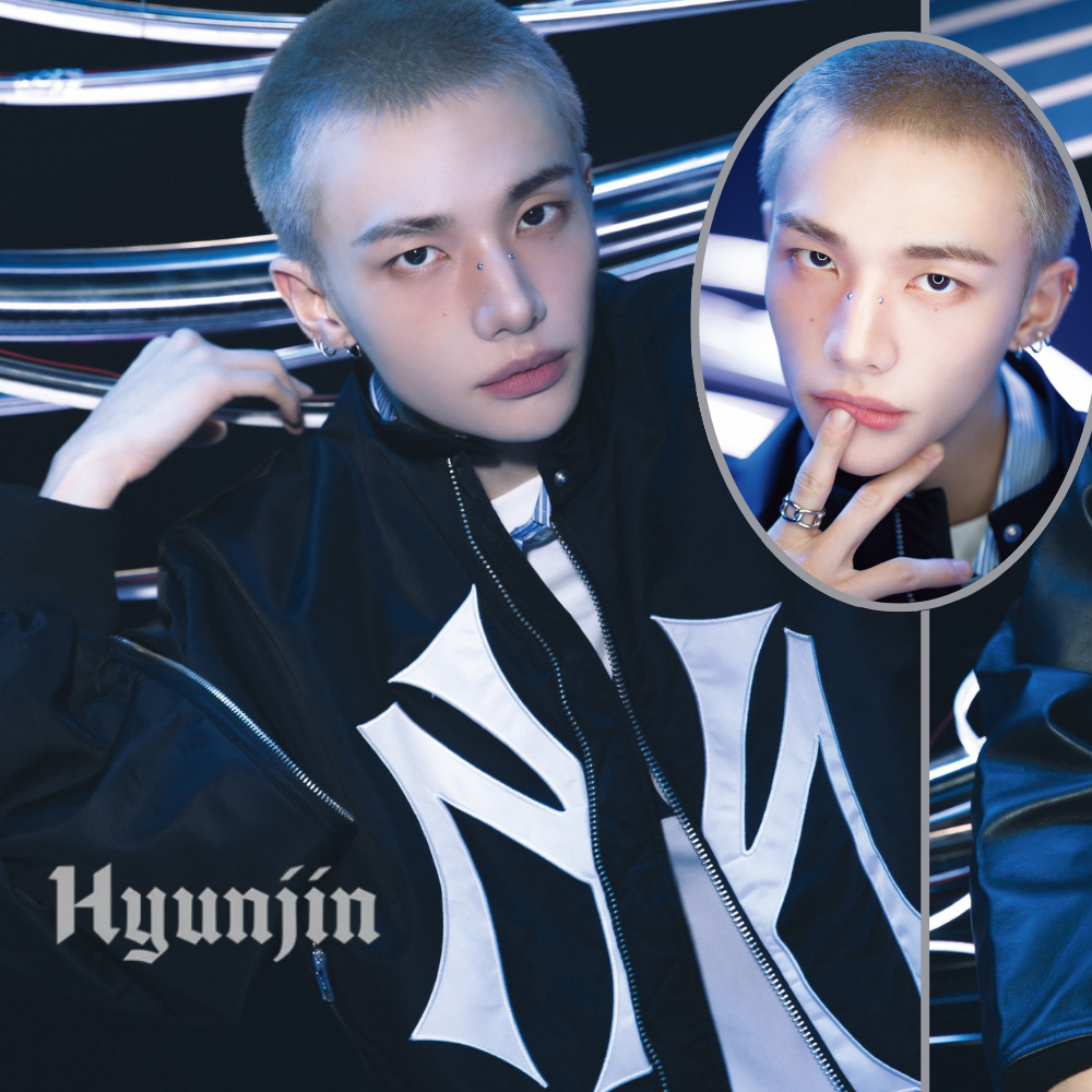 Recent activity shot of Hyunjin (Stray Kids)