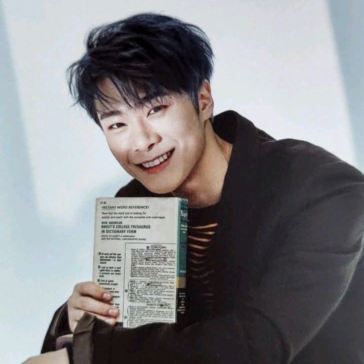 Recent activity shot of Moonbin (ASTRO)