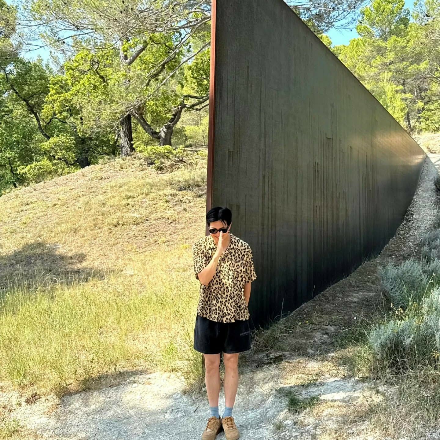 A moment captured by RM (BTS)'s fan