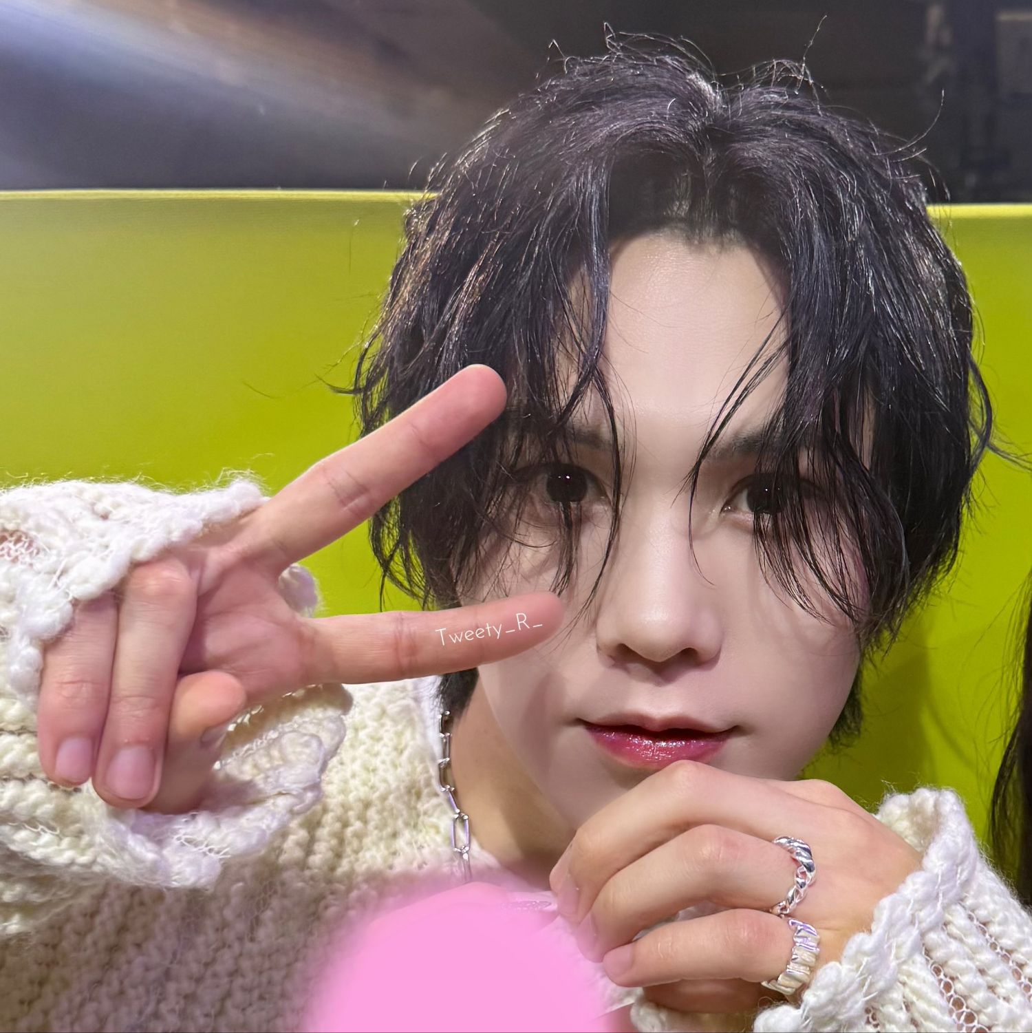 A moment captured by Rocky's fan