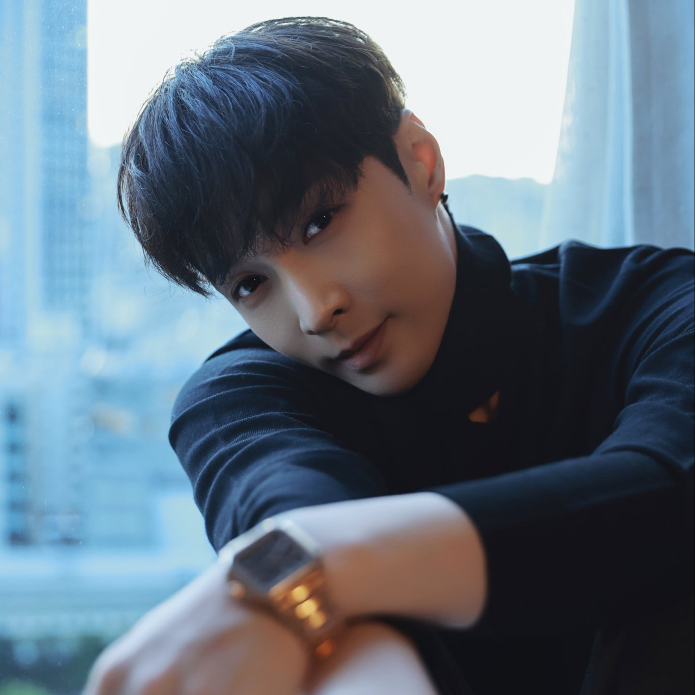 A moment captured by Lay (EXO)'s fan