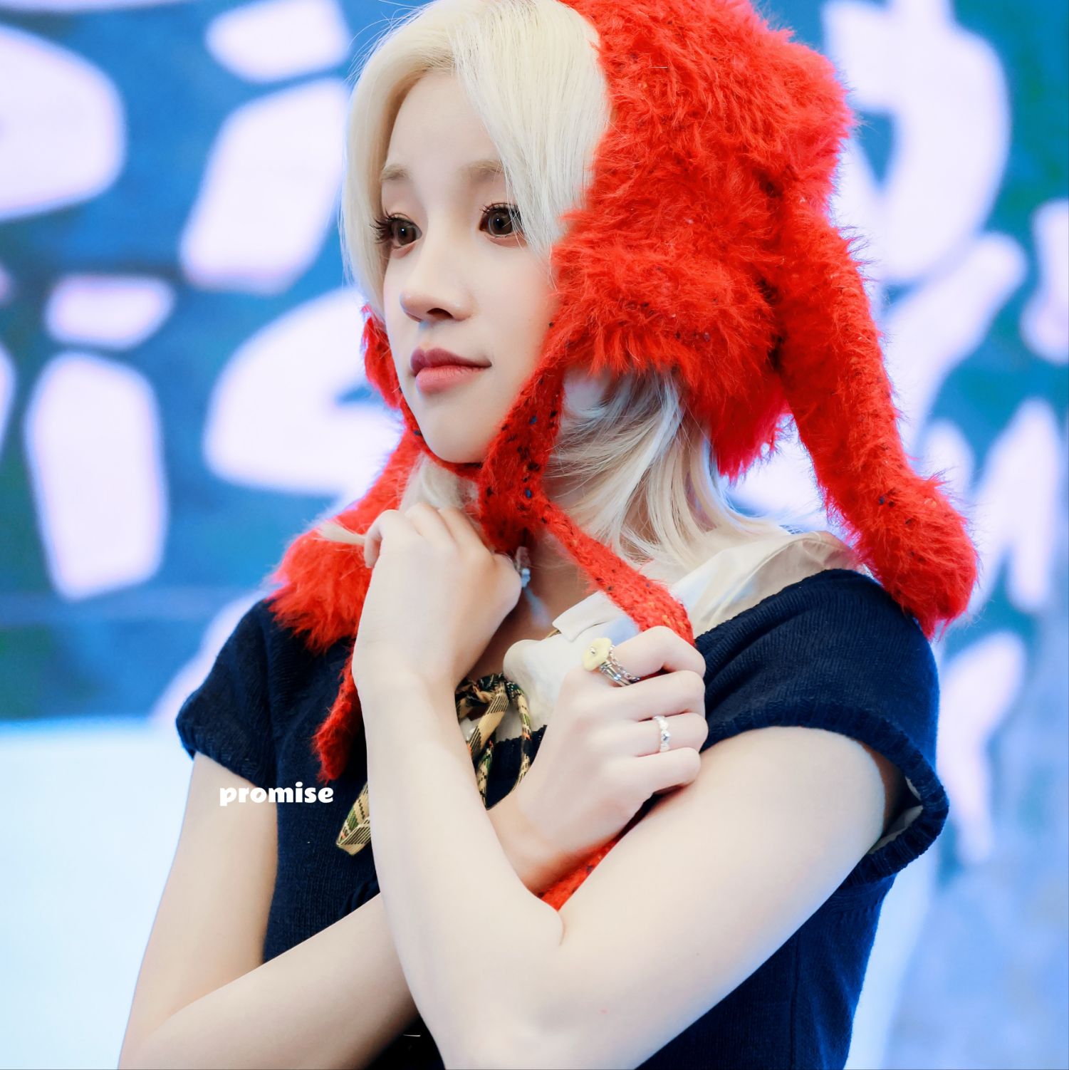 A moment captured by Yuqi (i-dle)'s fan