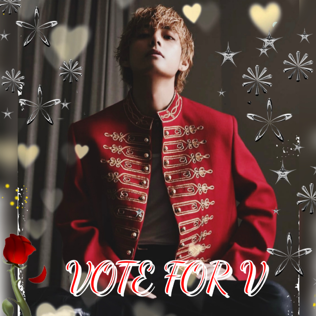 Recent activity shot of V (BTS)