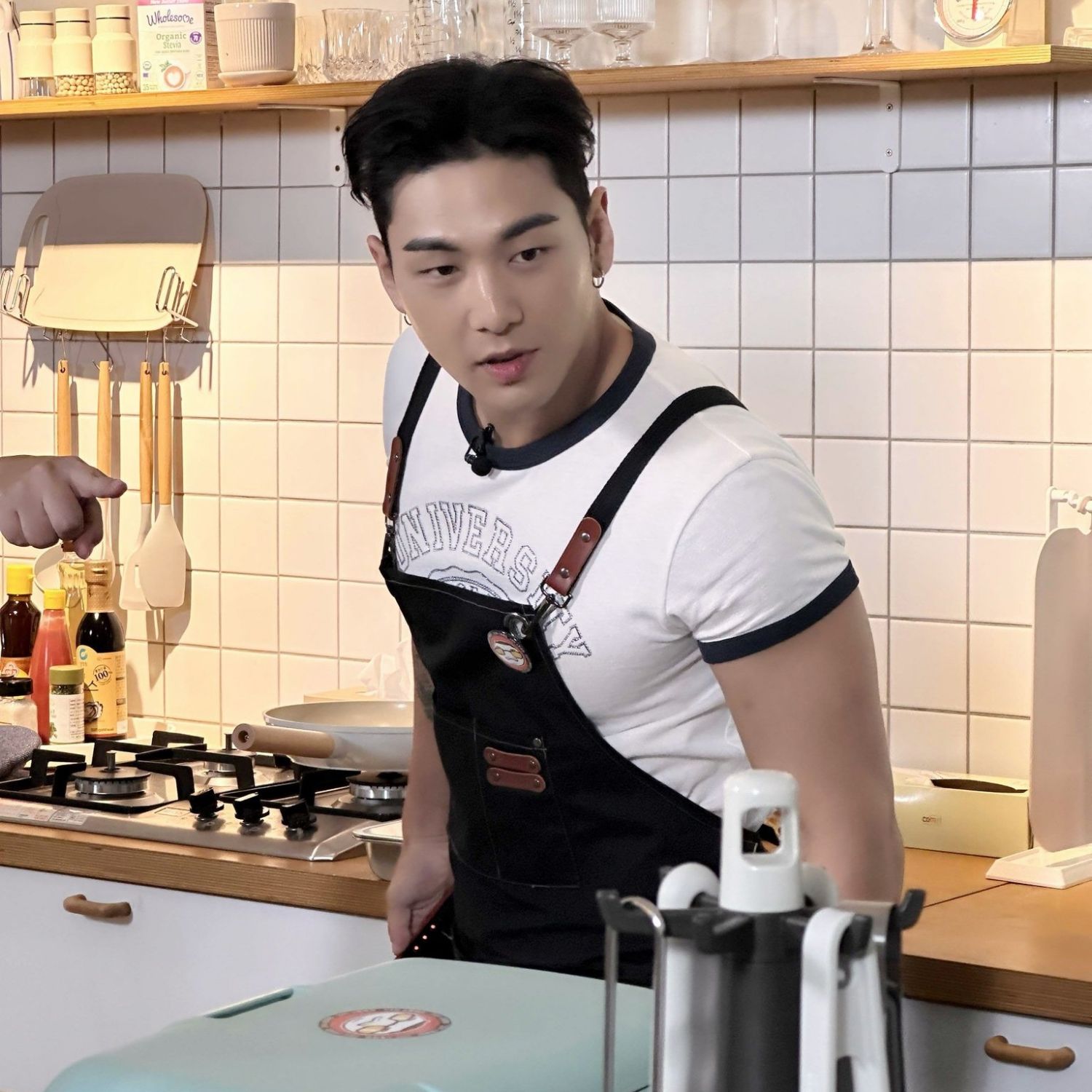 A moment captured by Baekho's fan