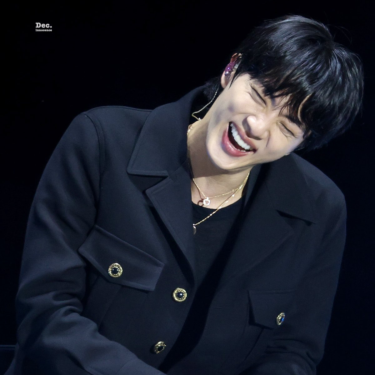 A moment captured by Jin (BTS)'s fan