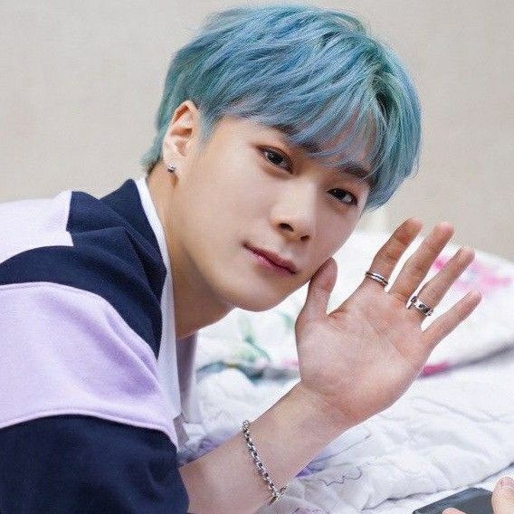Recent activity shot of Moonbin (ASTRO)