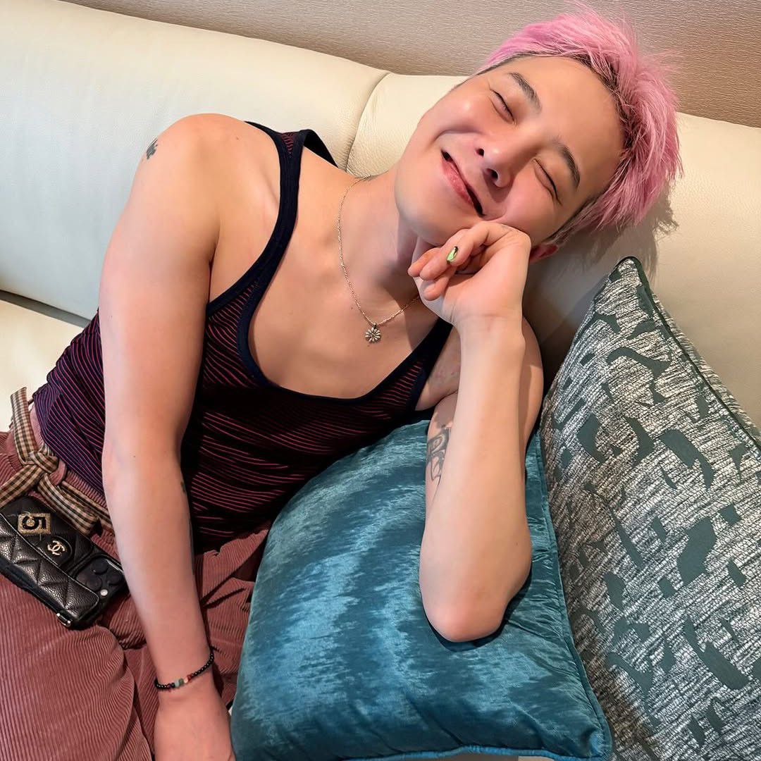 G-DRAGON (BIGBANG)の舞台裏ショット