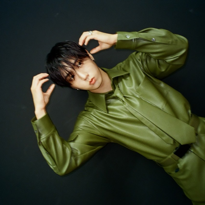 Recent activity shot of HAN (Stray Kids)
