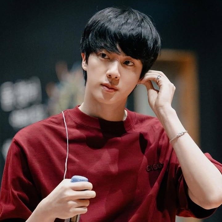 Jin (防弹少年团)粉丝拍下的瞬间