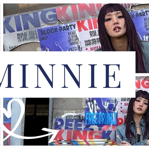 Recent activity shot of Minnie (i-dle)