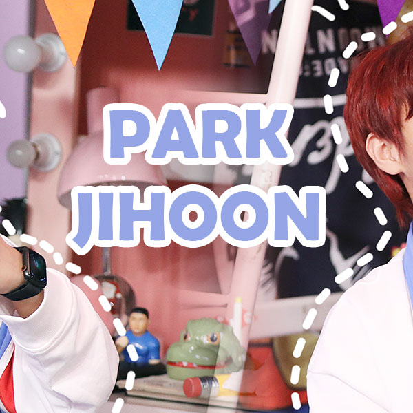 Behind-the-scenes cut of Park Jihoon