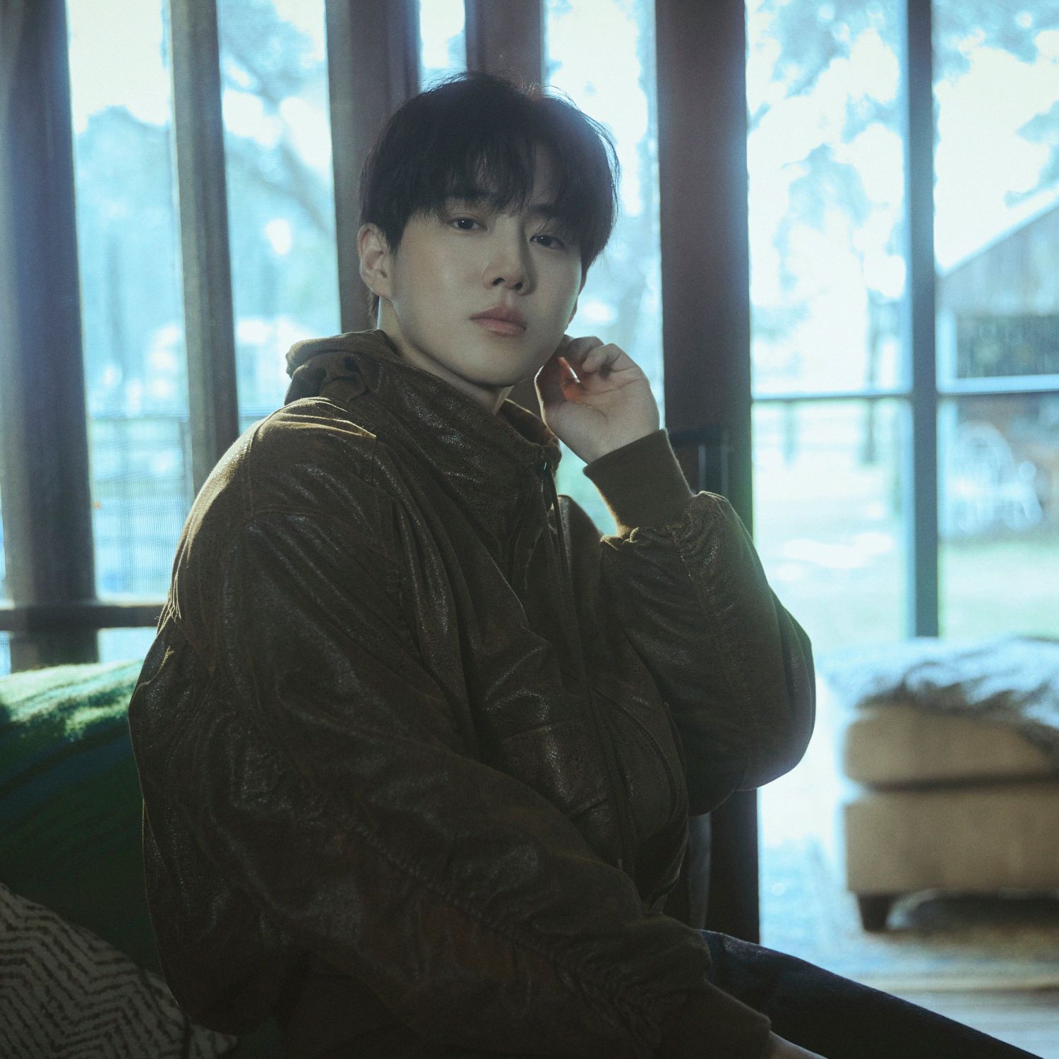 Recent activity shot of Suho (EXO)