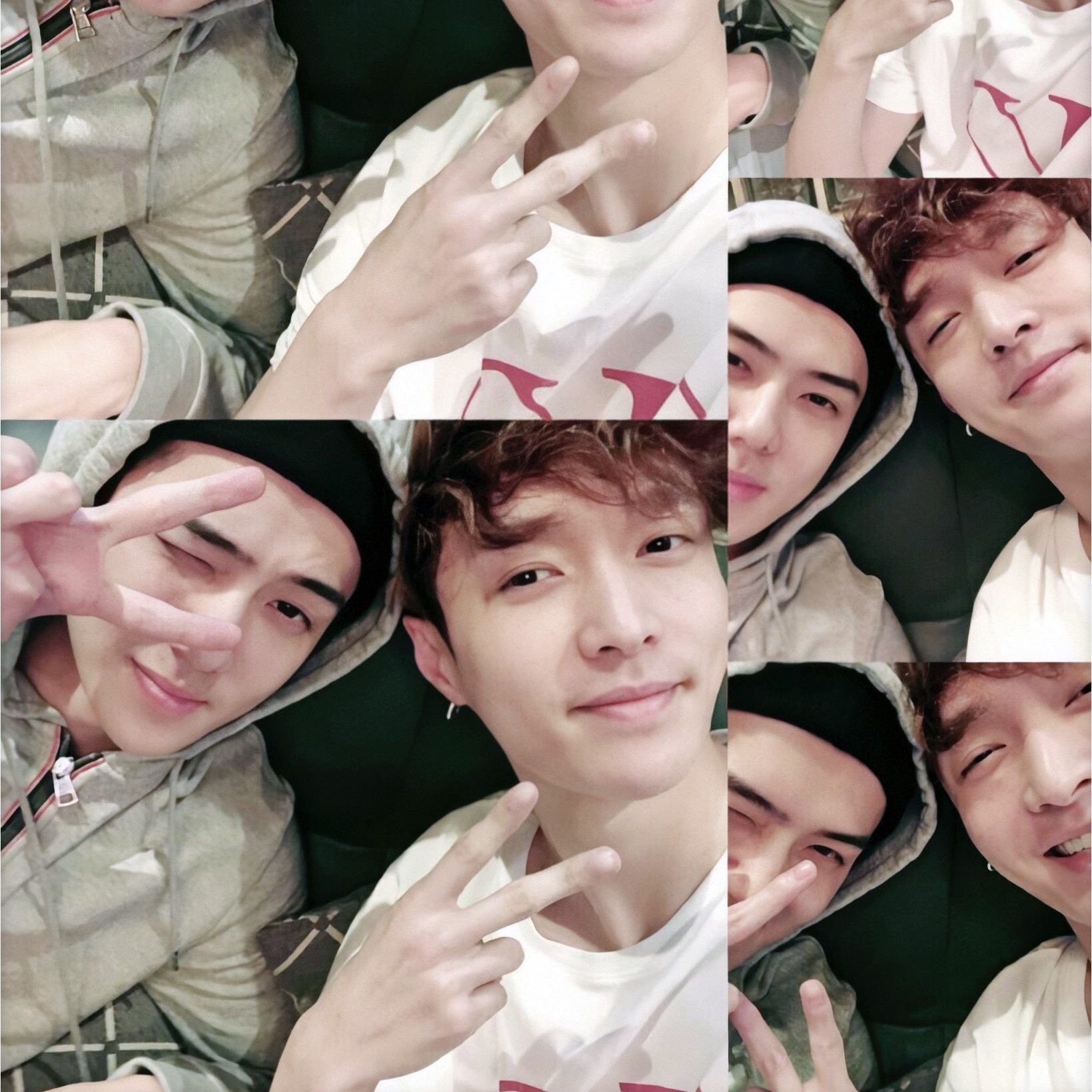 A moment captured by Lay (EXO)'s fan