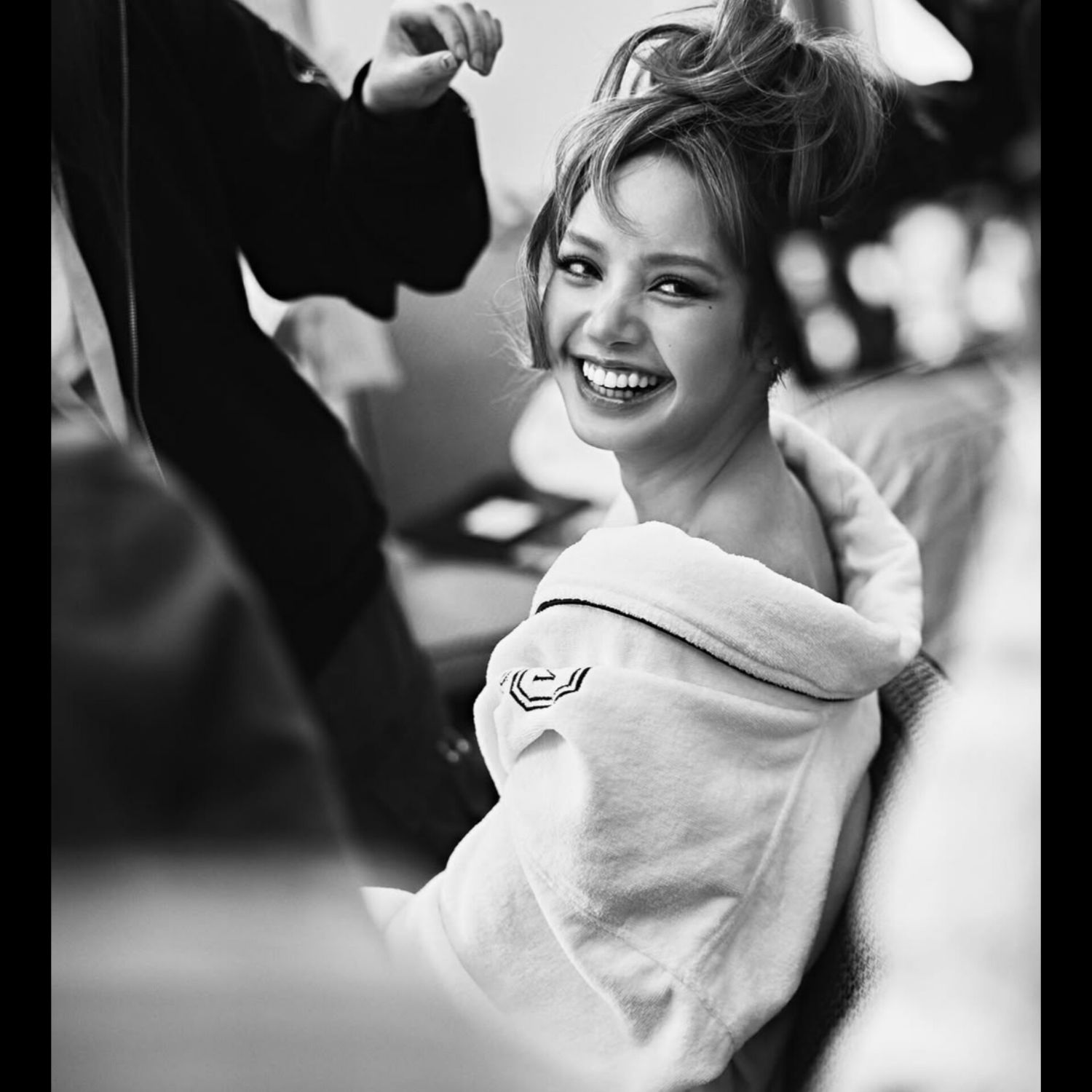 A moment captured by Lisa (BLACKPINK)'s fan
